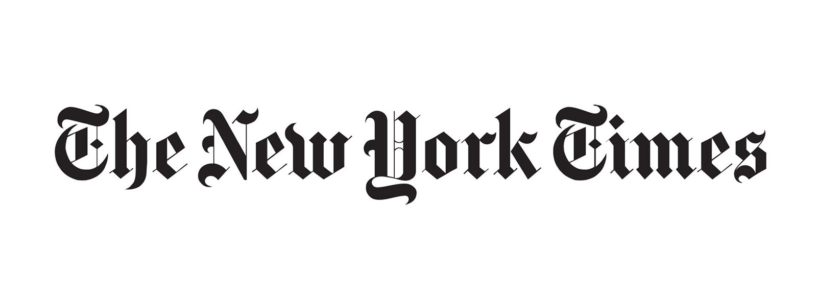 New York Times masthead.
