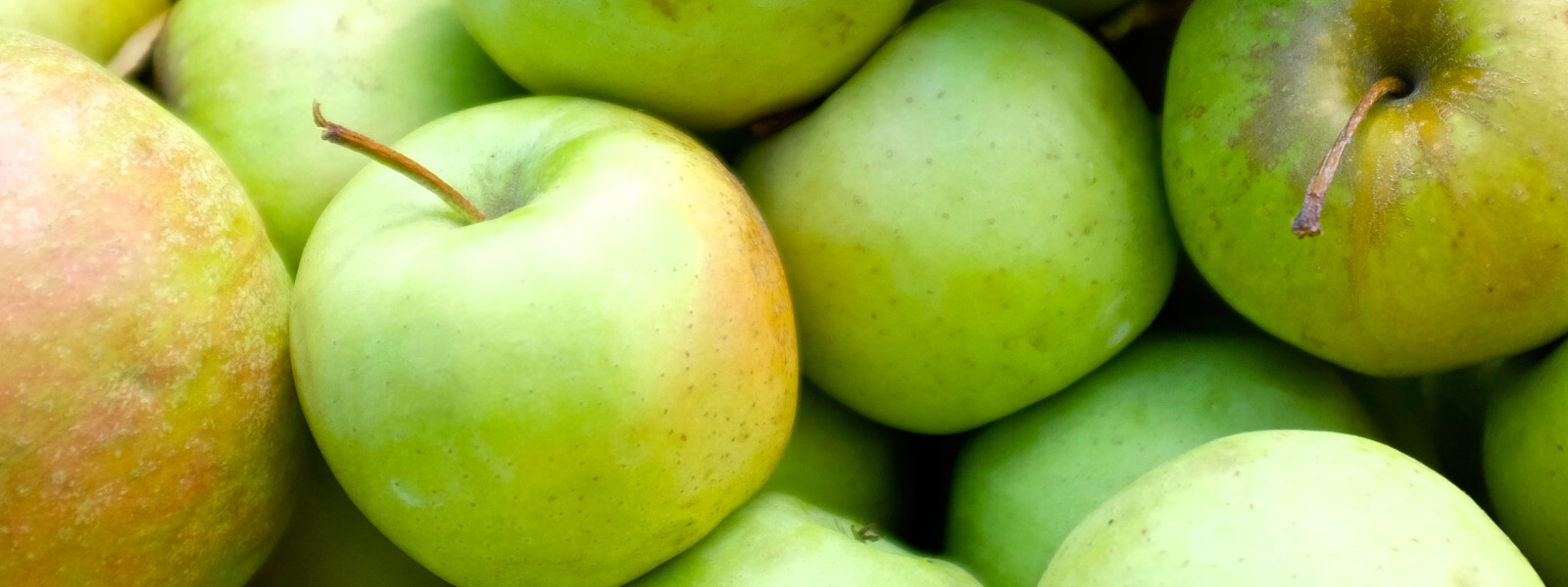 Green apples.